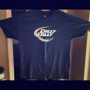 DILLY DILLY BUD LIGHT JOKE SHIRT NEW XXL 2XL